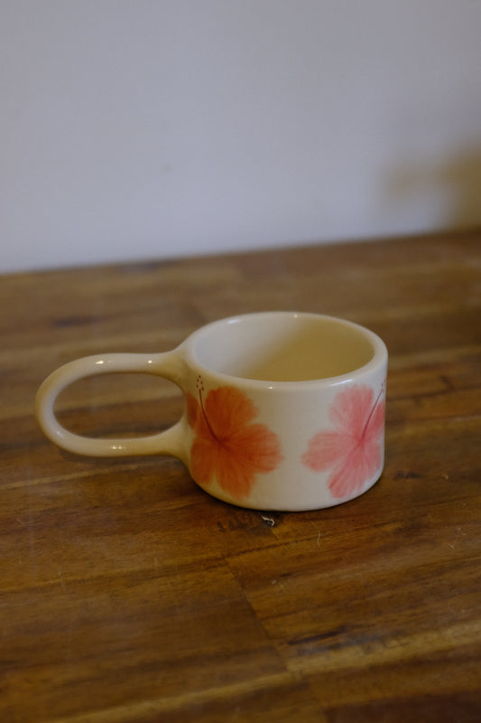 Hibiscus Straight Handle | Deep Pink