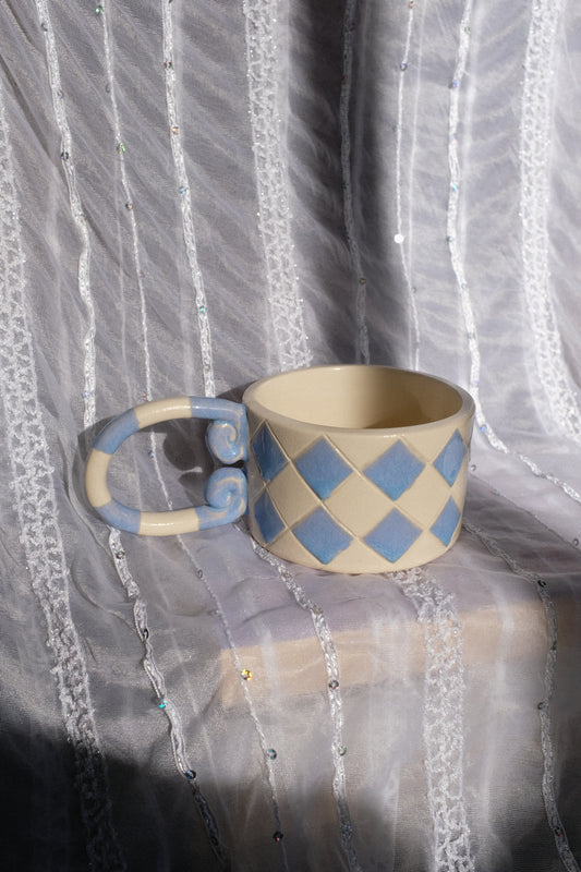 Blue Diamond Mug