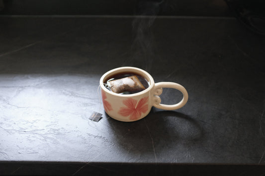 Hibiscus Mug | Deep Pink
