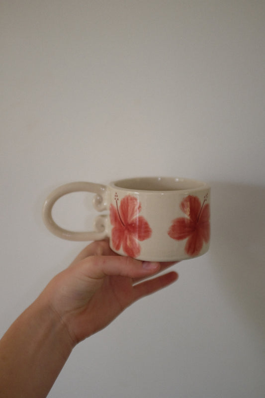 Hibiscus Mug | Red